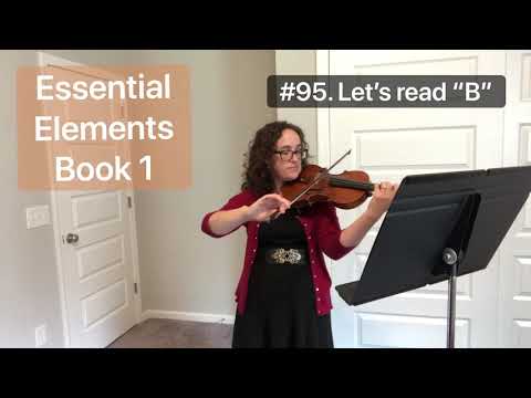 95. Let’s Read “B” (Essential Elements Book 1)