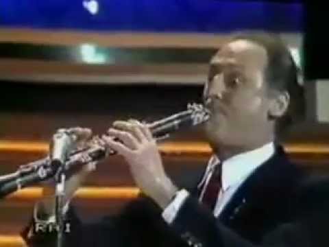 Renzo Arbore - Il clarinetto - Sanremo 1986