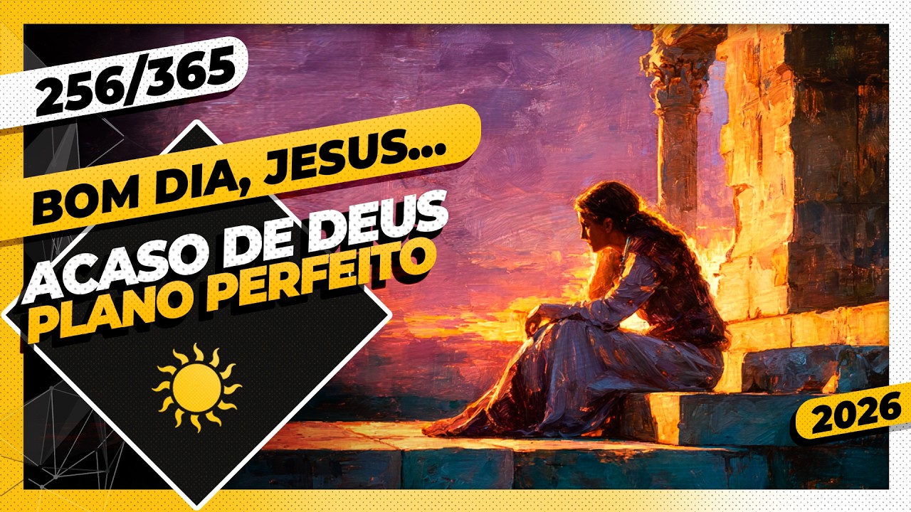 ACASO DE DEUS: PLANO PERFEITO - Bom dia, Jesus! 256/365 (2026)