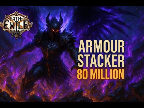 POE Build Armour Stacker 11 Aura in Standard DPS 3000B MILLION
