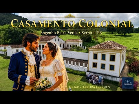 Casamento de Época no Engenho Baixa Verde, Paraíba | Encenação Histórica