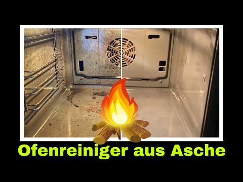 Backofenreiniger selber machen aus Asche | Ofenreiniger aus Holzasche | Selbstversorgung: Aschelauge