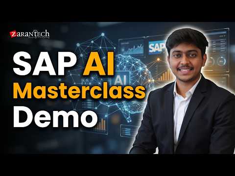 SAP AI Masterclass Live Demo ZaranTech