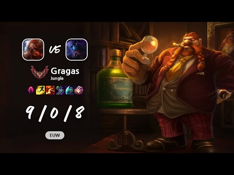 Gragas Jungle vs Rek'Sai - EUW GrandMaster Patch 13.12