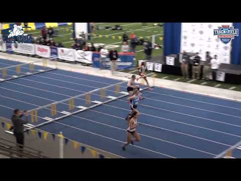 2022 NAIA Indoor - Women's Pentathlon 60m Hurdles
