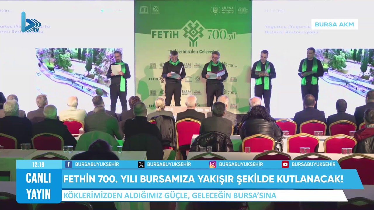 🎥 CANLI | Bursamızın fethinin 700. yılını, hep birlikte, gururla kutlayacağız!