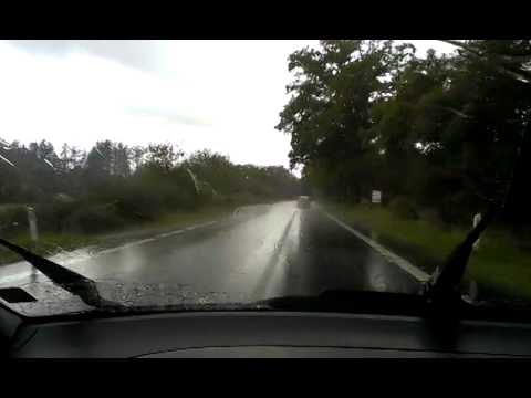 Almindingen i regnvejr