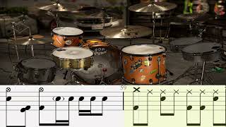 Green Day - Scattered - Drum Tab | Lesson | Cover | Tutorial