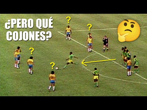 LA JUGADA MÁS SURREALISTA DE LA HISTORIA DE LOS MUNDIALES 🇨🇩 ZAIRE EN ALEMANIA'74 🇩🇪