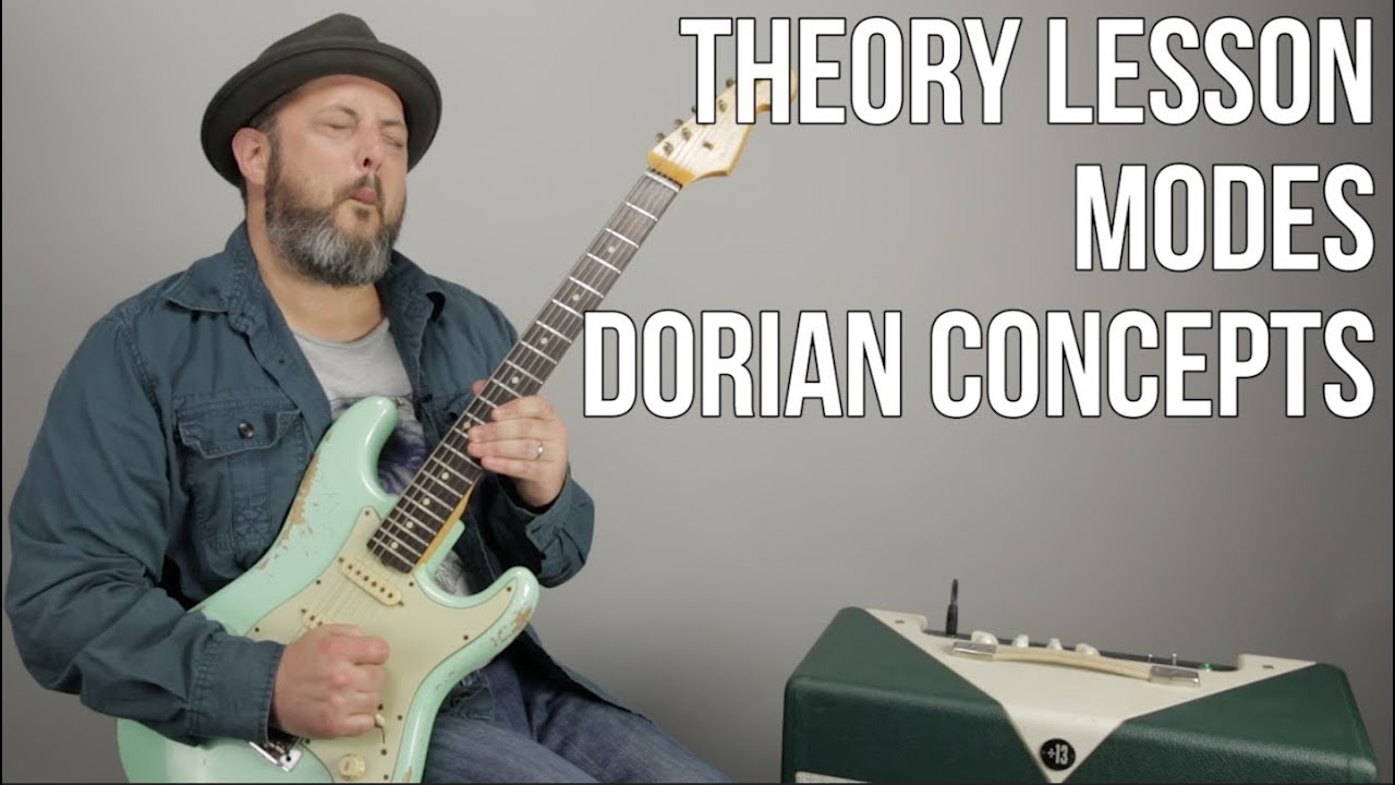 Lead Guitar Theory - Dorian Mode and Pentatonic Scale