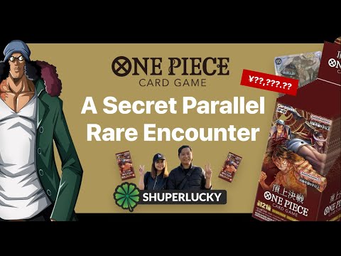 *NEW* Kuzan Secret Parallel is so stunning! One Piece TCG OP-02 Paramount War Box Opening no.1
