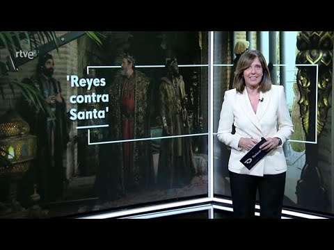 REYES CONTRA SANTA - Noticia sobre el rodaje en Toledo en RTVE