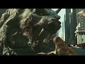 Rampage(2018) - Monsters (Giant Wolf vs Dog) vs. the Military Scene |HD Movie clips |CinematicScenes