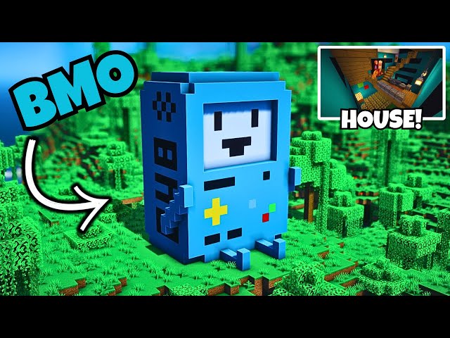 BMO The Cutest Robot! 🤖+Tutorial (Adventure Time) Minecraft Map
