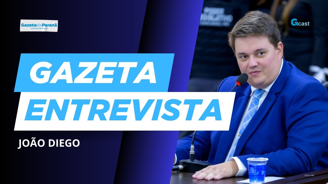 GAZETA ENTREVISTA ESPECIAL: VEREADORES – EP – 01: JOÃO DIEGO