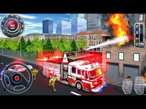 Fire Truck Driving Simulator - Rescue Fire Engine Driver - Android GamePlay