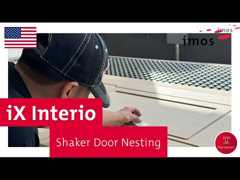 Shaker Door Nesting in imos iX
