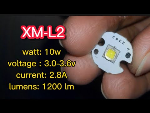 XM-L2  vs XPE  cree led chip .High power torch light led chip details ...