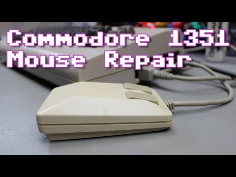Commodore 1351 Mouse Repair