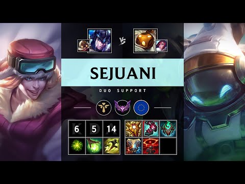 Sejuani Support vs Bard - EUW Master Patch 25.17