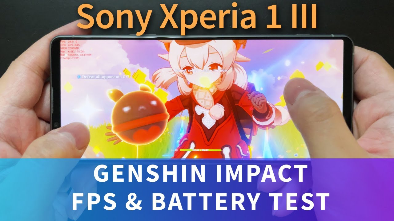 Avoid at all costs! Sony Xperia 1 III Genshin Impact Gaming FPS Performance/Power Test