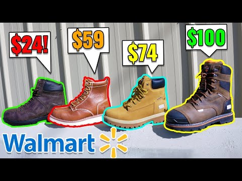 The Truth About Walmart Work Boots - Best CHEAP Work Boots or TRASH?