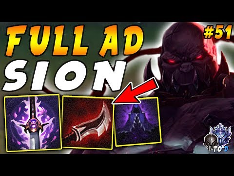 Full Lethality + AD SION TOP = Insane One Shots! Challenger Thebausffs Build | Iron IV to Diamond 51