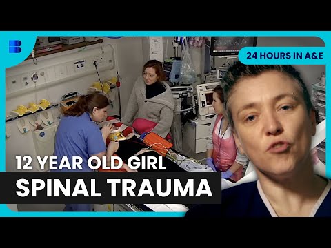 12 Year Old Grace Spinal Trauma Kings A&E Emergency | 24 Hours in A&E