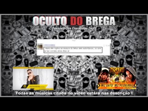 NOVA CÓPIA DO MC GATO E MC PEDRINHO DO RECIFE CONFIRA !