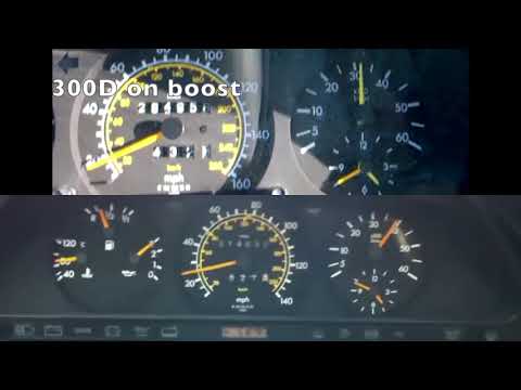 Mercedes Diesel OM603 - 3.0 603.960 vs. 3.5 603.970 0-60 MPH