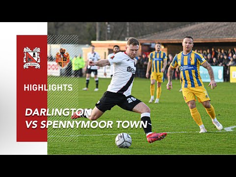 Darlington 1-1 Spennymoor Town - National League North - 2021/22