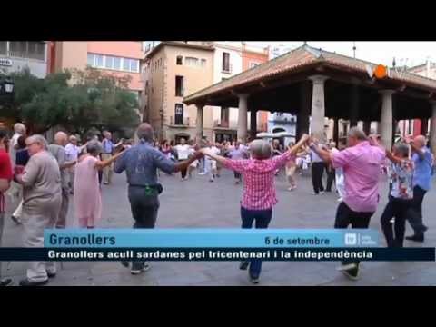 VOTV - Granollers acull sardanes pel tricentenari i la independència