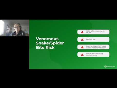 Venomous Foes: Understanding Snake/Spider Bites Webinar