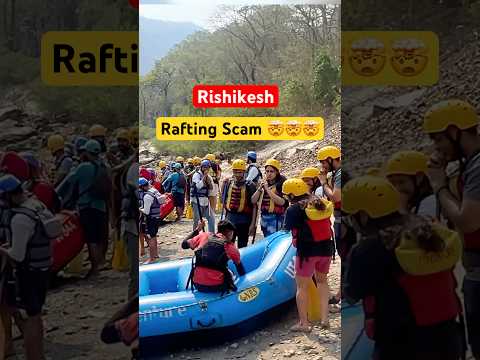 Rafting Scams In Rishikesh 🤯 | 17 april 2025 | #rishikesh #rafting #scam #minivlog