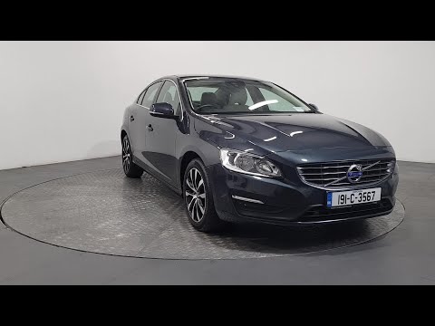 191C3567 - 2019 Volvo S60 D2 SE NAV REVERSING CAMERA 27,950