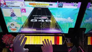 【CHUNITHM】 larva AJ手元