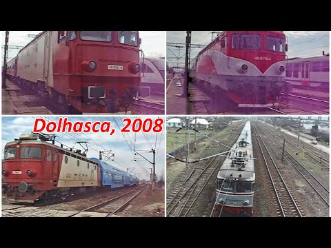 Trenuri de calatori la Dolhasca [martie, 2008]