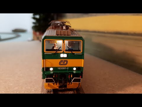 ACME CD 163  Beleuchtung Führerstand