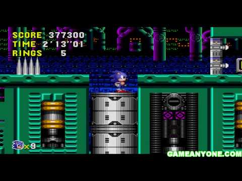 Sonic CD - Metallic Madness Zone Act 2
