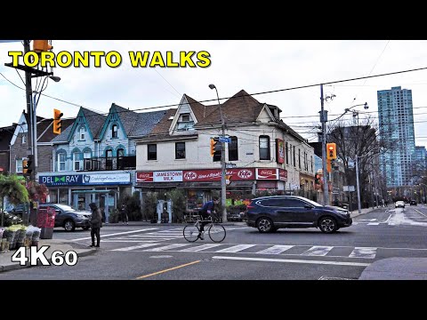 Toronto Pandemic Walk - Wellesley & Cabbagetown on April 30, 2020 [4K]