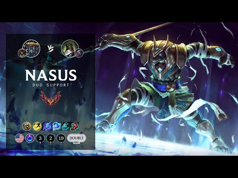 Nasus Support vs Renata Glasc - NA Grandmaster Patch 12.18