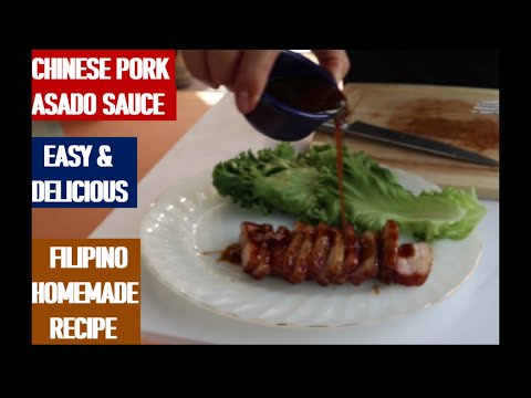 CHINESE PORK ASADO SAUCE. Lutong Pinas TV. Easy &...