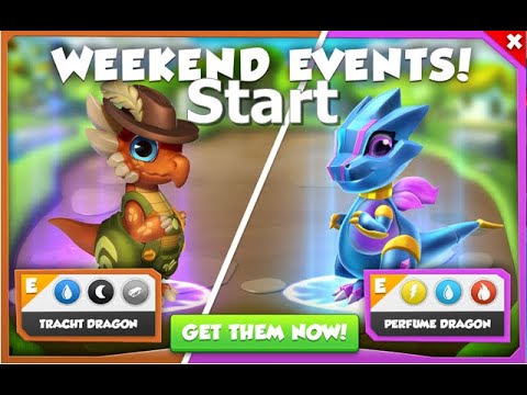 Golden Gatherer and Dinnertime Event-Dragon Mania legends | Weekend Event   |DML