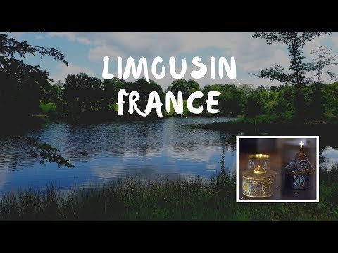 Limousin France and Limoges Enamel Museum Travel Vlog