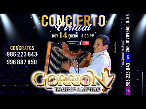 Gorrión Tauripampino - Concierto Virtual 14/01/2021