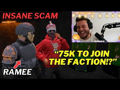 Ramee disguises himself as an Apex Faction Guard to Scam OTT for $100k+ 😂 | Prodigy 2.6 | GTA | CG