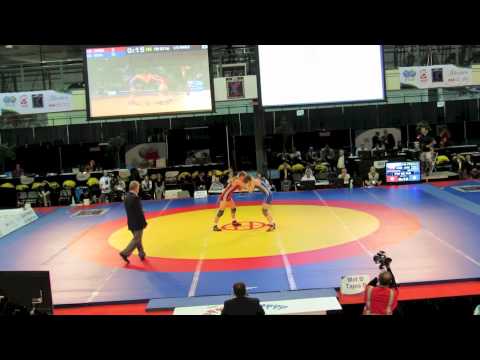 2012 Women's World Championships: 63 kg Michala Spoustova (CZE) vs. Hanna Beliayeva (AZE)