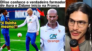 🚨O ENCONTRO ACONTECEU! ZIDANE COMANDA PRIMEIRO TREINO DA FRANÇA E CONHECE NOVOS CRAQUES!