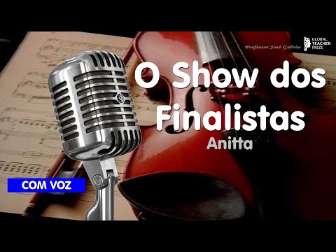 Show dos Finalistas Anitta Versão COM VOZ   Tutorial Educação Musical   José Galvão