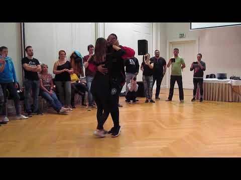 Kizomba sensual dance demo: Jadilson - workshop @ KIZZ KISS fest. 2020, Ljubljana, Slovenia 🇸🇮